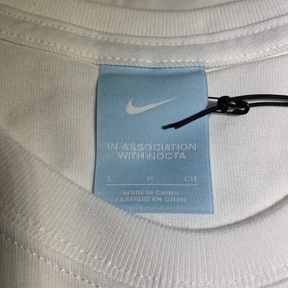 DRAKE NOCTA x NIKE COLLAB: White NOCTA T-shirt - Picture 3 of 8
